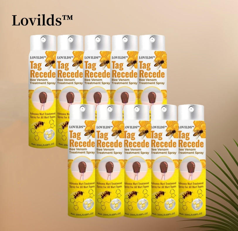šLOVILDS⢠TagRecede Bee Venom Treatment Spray