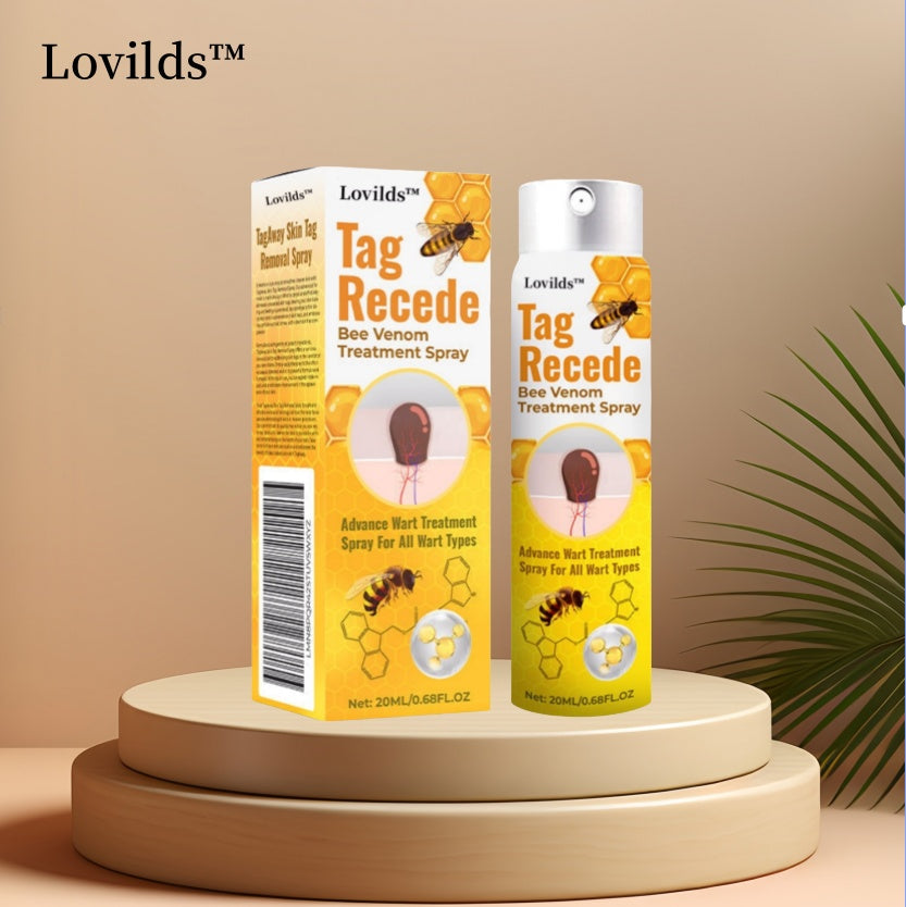 šLOVILDS⢠TagRecede Bee Venom Treatment Spray