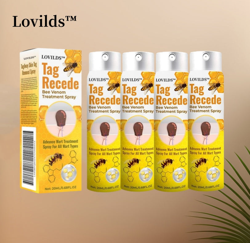 šLOVILDS⢠TagRecede Bee Venom Treatment Spray