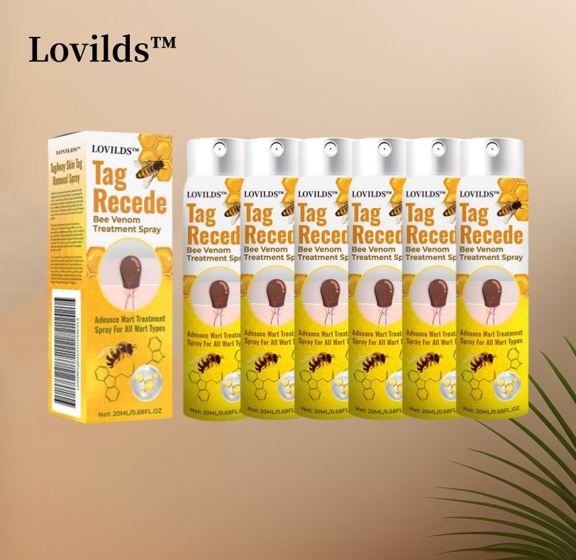 šLOVILDS⢠TagRecede Bee Venom Treatment Spray