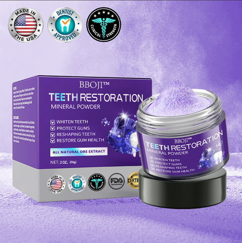 BBOJI™ (ADA recommended)Teeth Restoration Mineral Powder💎(𝐋𝐢𝐦𝐢𝐭𝐞𝐝 𝐭𝐢𝐦𝐞 𝐝𝐢𝐬𝐜𝐨𝐮𝐧𝐭 𝐋𝐚𝐬𝐭 𝟑𝟎 𝐦𝐢𝐧𝐮𝐭𝐞𝐬⏰)