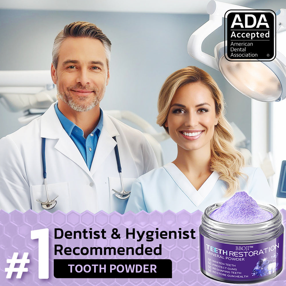 BBOJI™ (ADA recommended)Teeth Restoration Mineral Powder💎(𝐋𝐢𝐦𝐢𝐭𝐞𝐝 𝐭𝐢𝐦𝐞 𝐝𝐢𝐬𝐜𝐨𝐮𝐧𝐭 𝐋𝐚𝐬𝐭 𝟑𝟎 𝐦𝐢𝐧𝐮𝐭𝐞𝐬⏰)